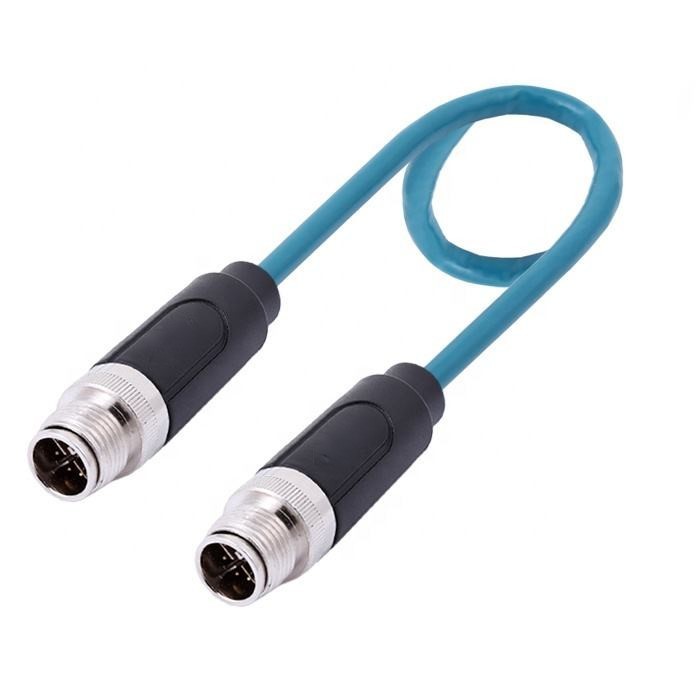 Cat 6E M12 8 Pin X Code Cable best